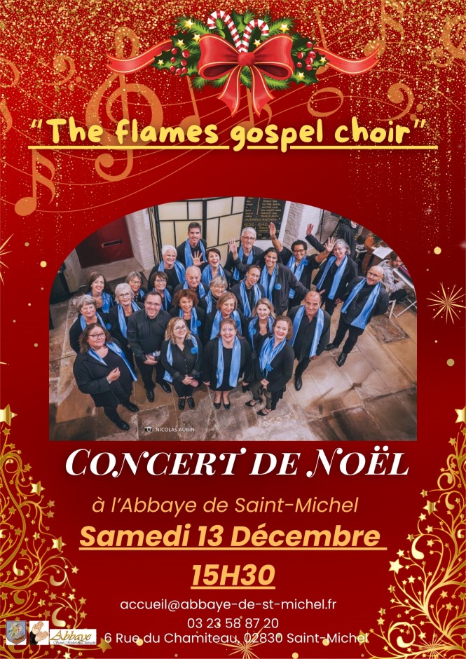 Affiche concert de Noël 2025
