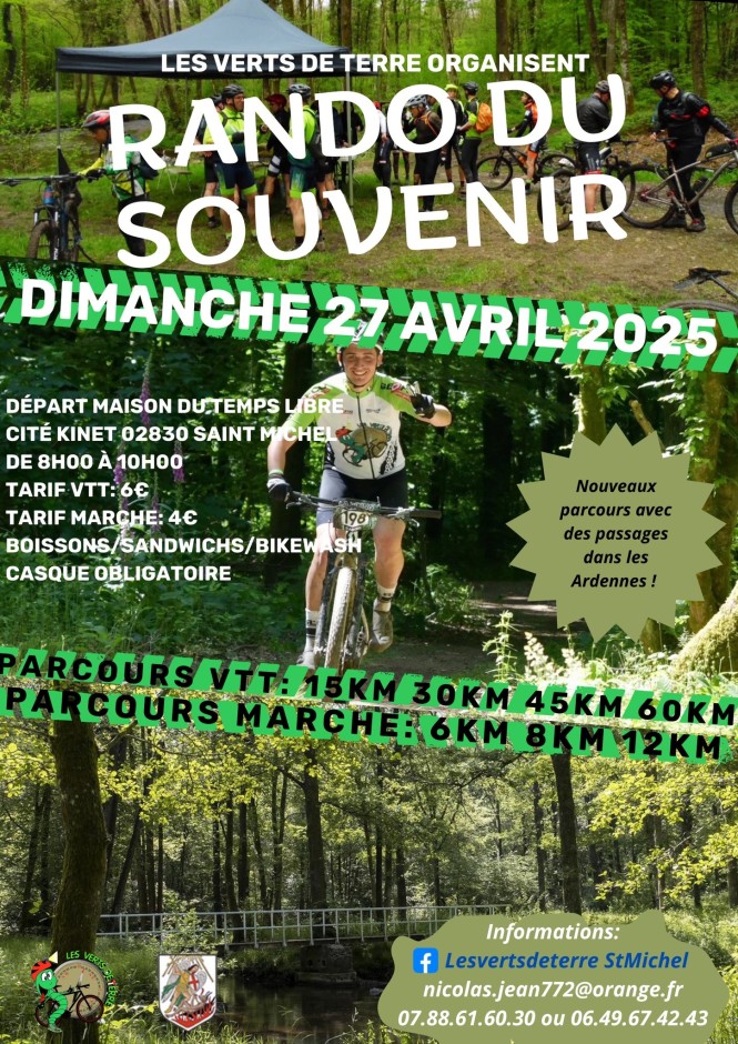 Affiche Rando du souvenir 27 4 25