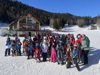 Départ pour le ski