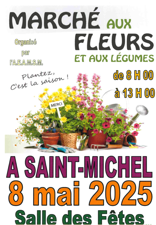 Marché fleurs 8 mai 2025 2