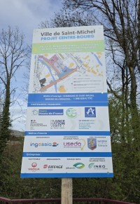 Paneau de chantier Bd Savart