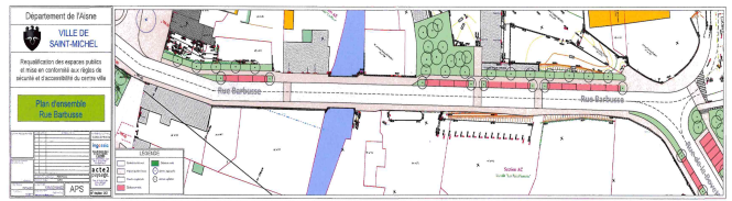 Plan d'ensemble Rue Barbusse